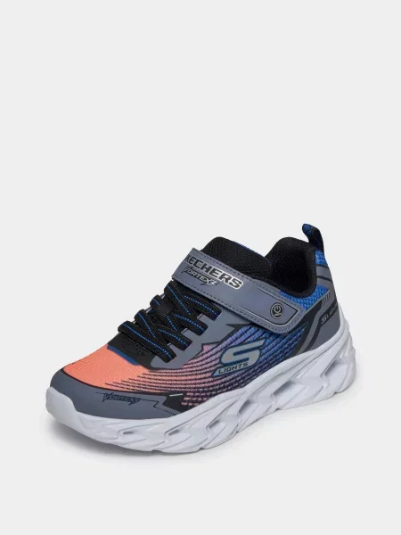 Дитячі Кросівки повсякденні Skechers VORTEX синій/чорний штучна шкіра/текстиль чорні