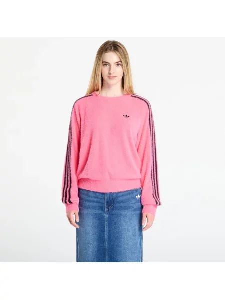 Sweter adidas Adicolor Holiday Knit Sweatshirt Lucid Pink L różowy
