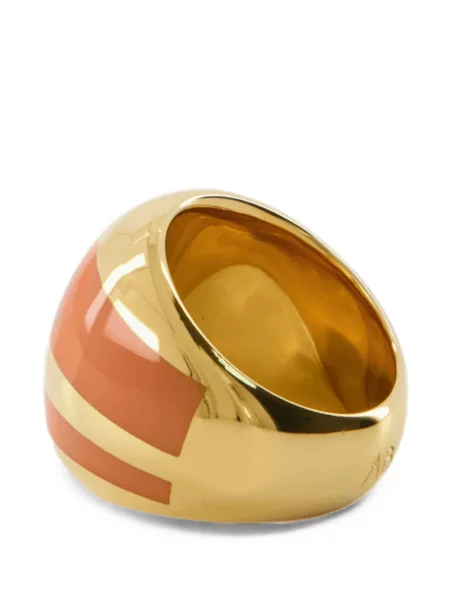Inel Aurelie Bidermann cu dungi
