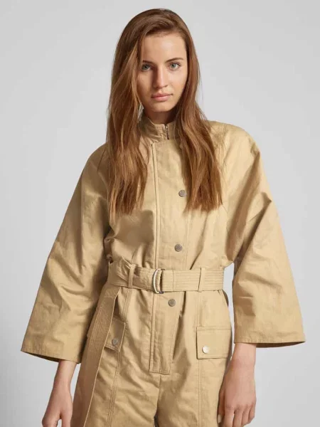 Kombinezon ze stójką model ‘FASTO’ Weekend Max Mara beżowy
