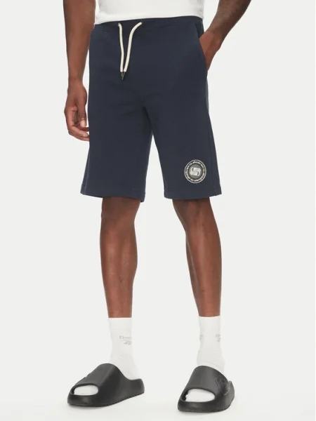 Quiksilver Спортни шорти Circle Back тъмносин