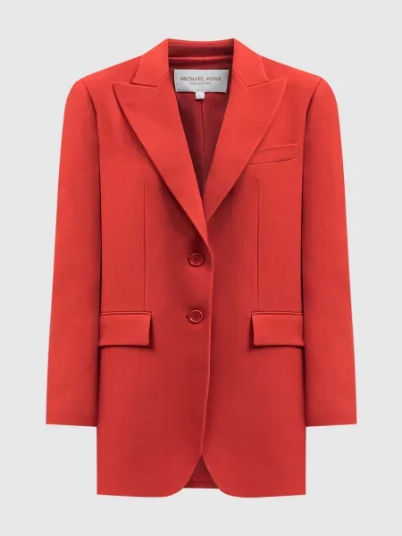 Жакет прямого крою Michael Kors червоний