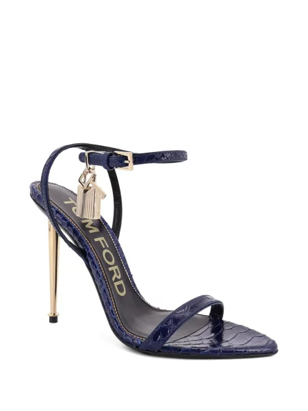Sandale Tom Ford din piele albastru