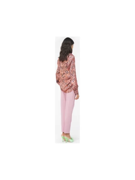 Pinko Pantaloni țigarete Bello roz