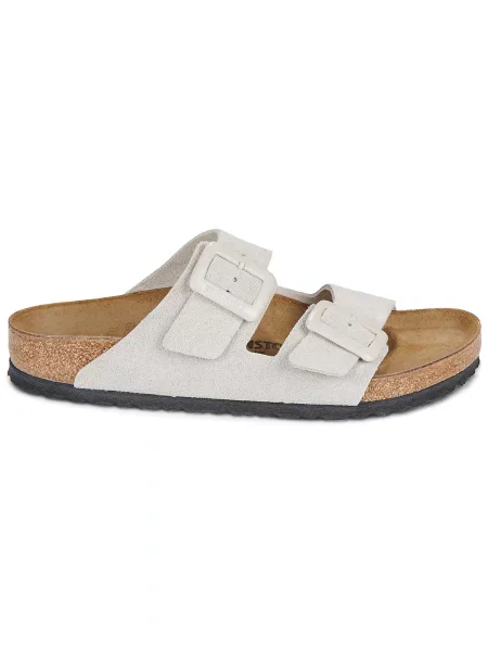 Šľapky Birkenstock s prackou béžová