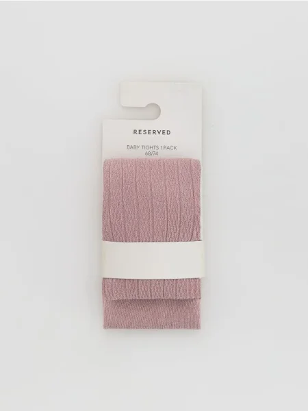 Reserved колготки пильно-рожевий рожеві