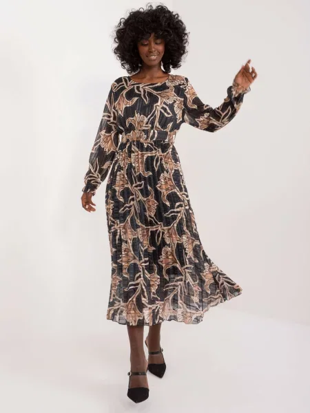 Rochie Fashionhunters cu imagine de costum negru