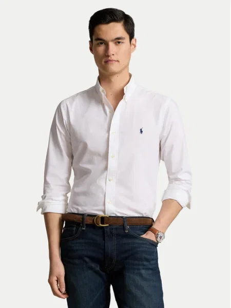 Polo Ralph Lauren Košeľa Custom Fit biela