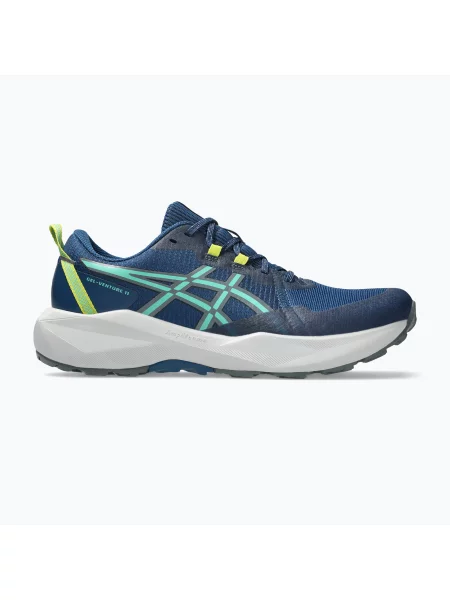 Férfi futócipő ASICS Gel-Venture 11 twilight blue/aurora green. Méret: EU kék