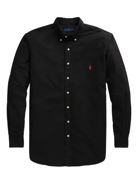 Șosete Polo Ralph Lauren de in cu dungi cu autograf negru