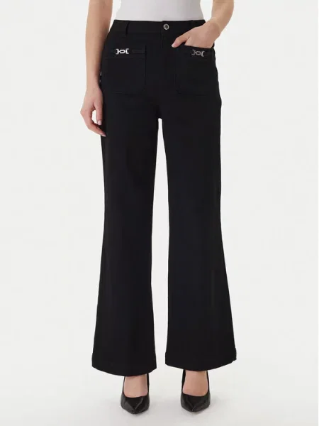 Morgan Дънки Wide Leg черен