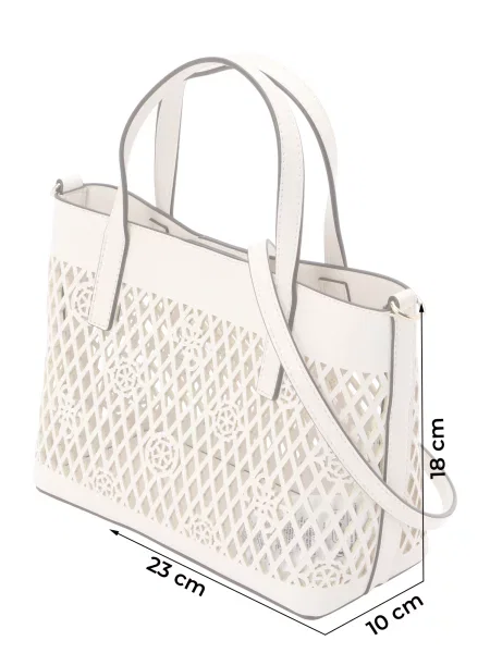 Guess Geantă Letty Mini alb