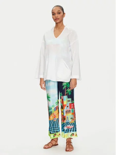 Seafolly Tunika Longline bílá