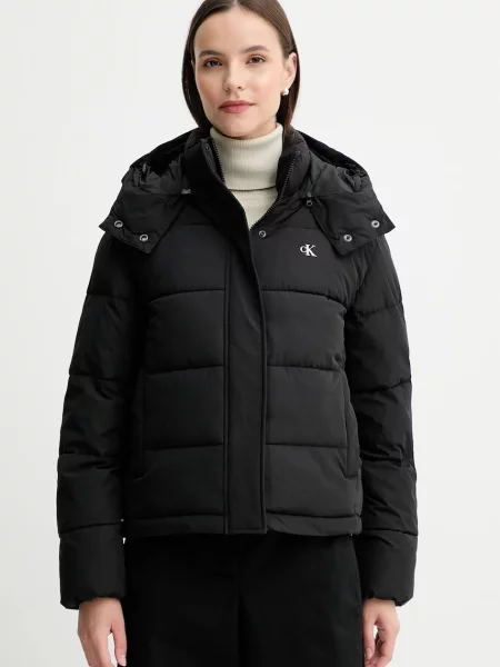 Calvin Klein Jeans kurtka zimowa czarny