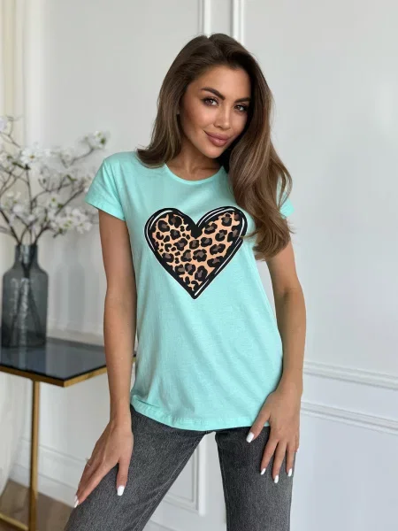 ISSA Plus Футболка бірюзовий