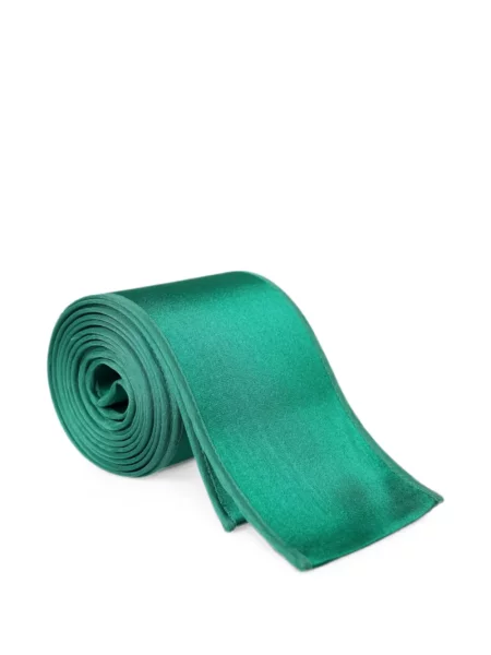 Cu centură curea Dolce & Gabbana din satin verde