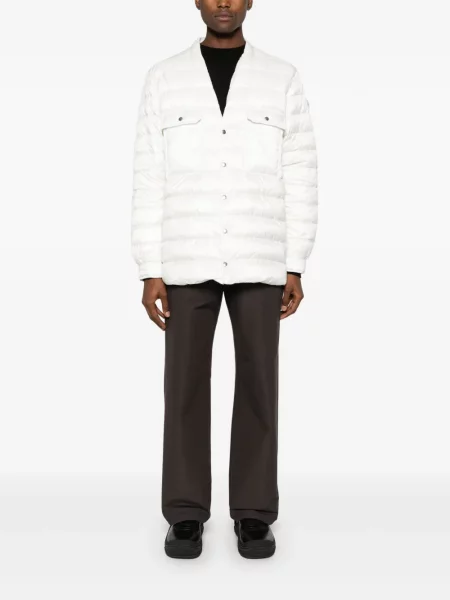 Geacă cu puf Moncler + Rick Owens alb