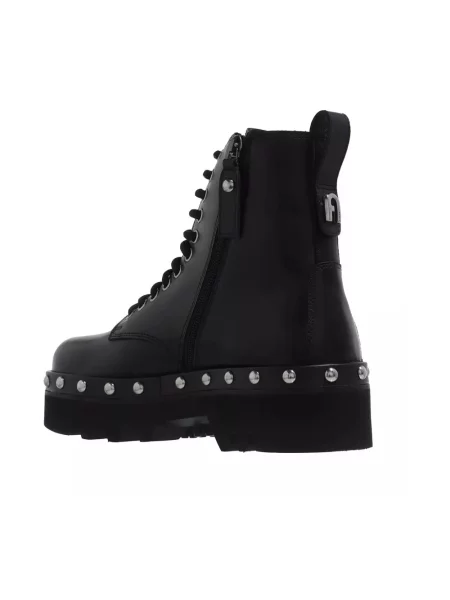 Botki Furla z nitami czarne