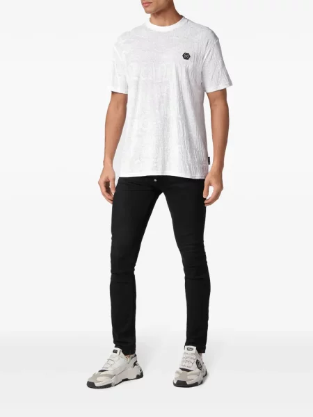 Marškinėliai Philipp Plein balta