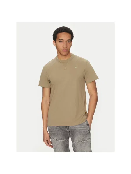 G-Star Raw Marškinėliai Nifous Regular Fit chaki