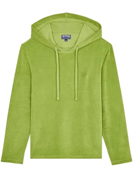 Mikina s kapucí Vilebrequin zelená