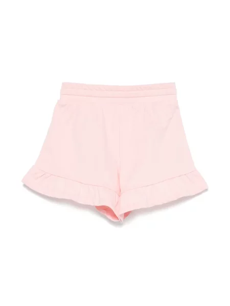 Szorty dziecięce Moschino różowe