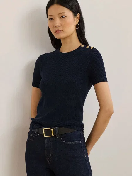 LAUREN RALPH LAUREN Пуловер тъмносин