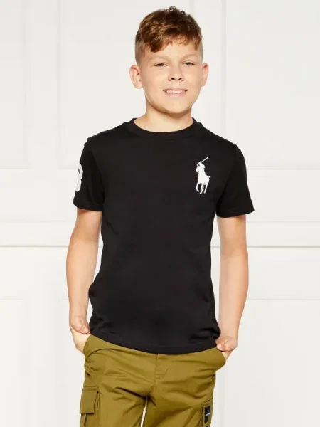 Polo Ralph Lauren Póló Regular Fit fekete