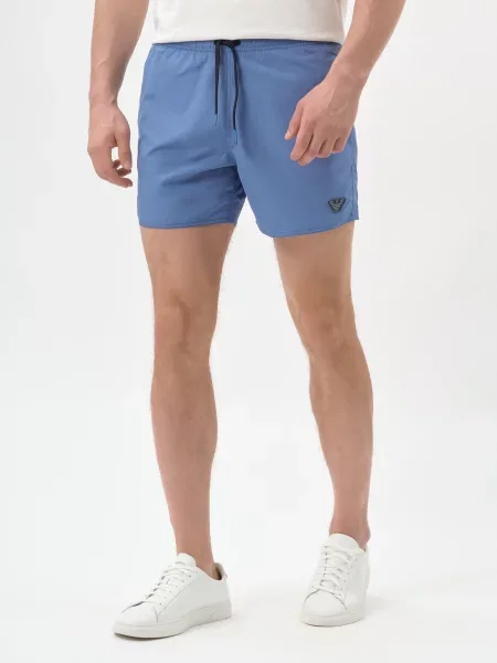 Шорти Emporio Armani блакитні