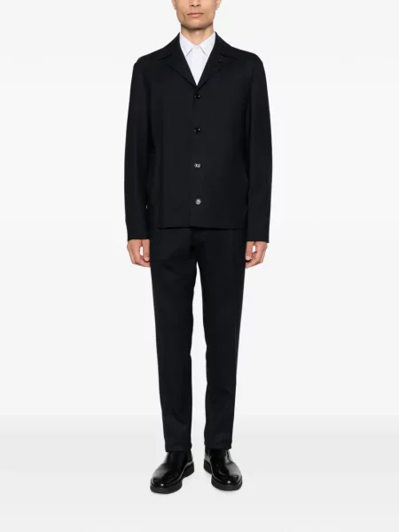 Sacou Lardini cu rever albastru