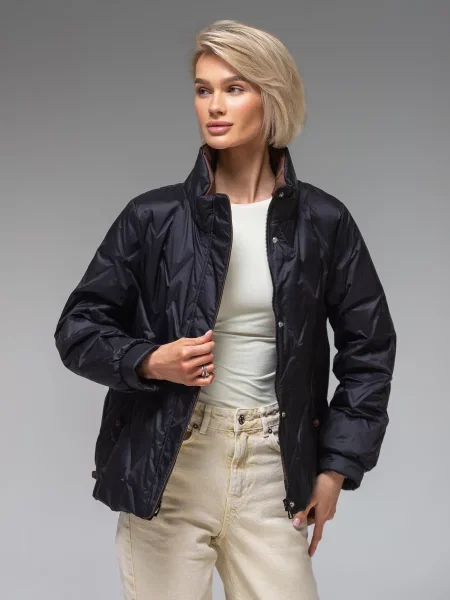 Демісезонна куртка VIVA WEAR чорний