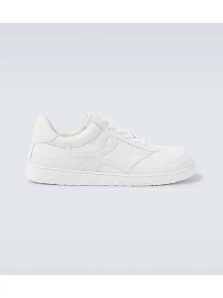 Sneakerși Loewe din piele alb