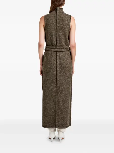 Kötött öves ruha Proenza Schouler White Label fehér