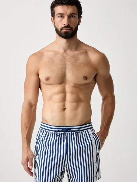 HUGO pantaloni scurți de baie pentru bărbați COASTA_Swim short albastru