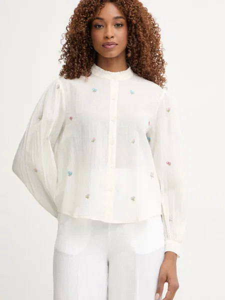 United Colors of Benetton koszula beżowa