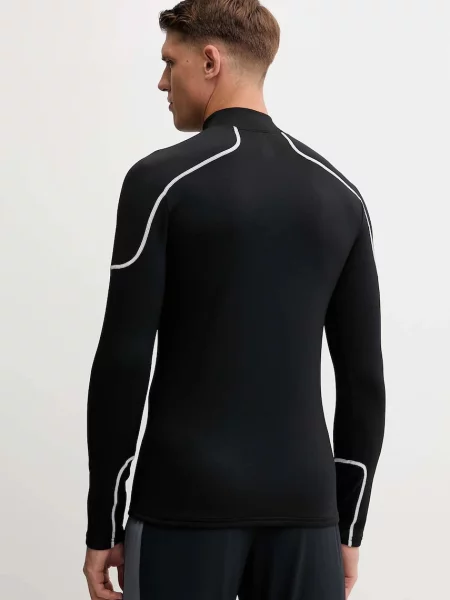 Лонгслів для тренувань Under Armour Cold Weather Grid однотонна чорний