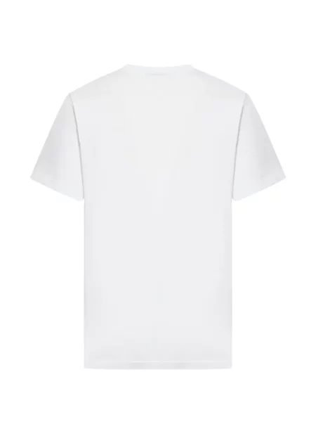 Tricou Ganni cu imagine alb