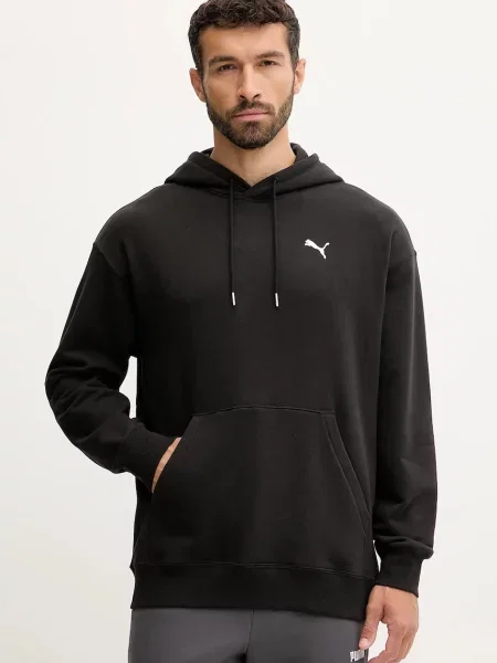 Puma μπλούζα μαύρο