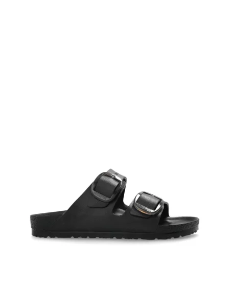 Klapki Birkenstock na sprzączkę czarne