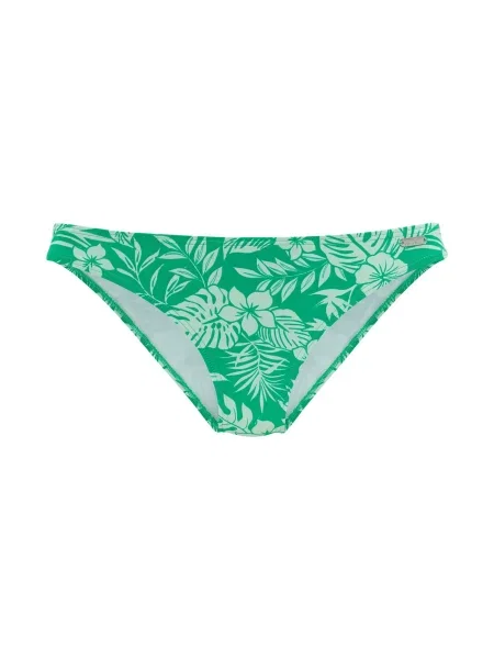 VENICE BEACH Slip costum de baie verde alb