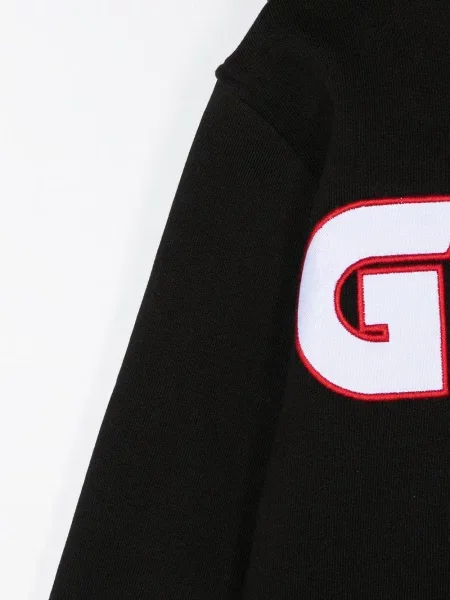 Bluza z kapturem dziecięca Gcds czarna