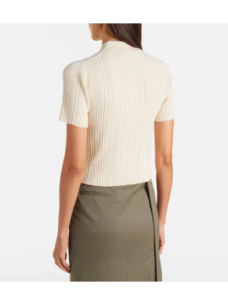 Top Victoria Beckham tricotate bej