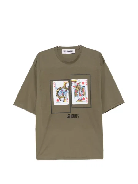 Tricou Les Hommes verde
