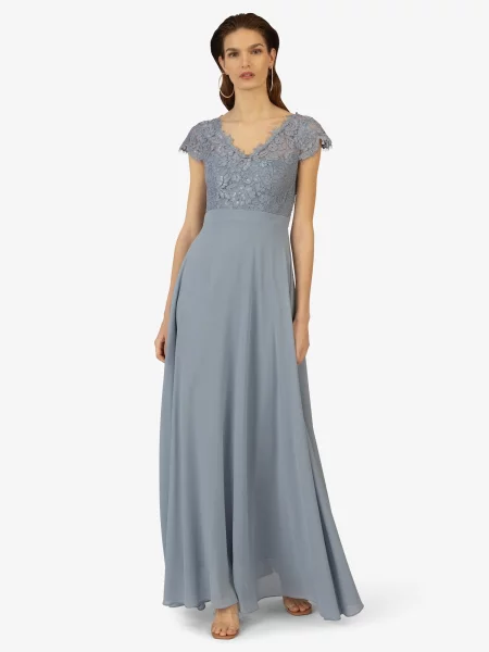 Kraimod Rochie de seară fumuriu albastru
