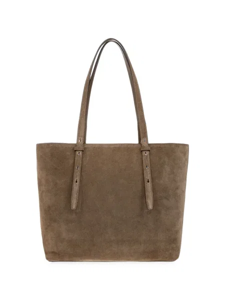 Geantă shopper Kate Spade din piele de căprioară maro
