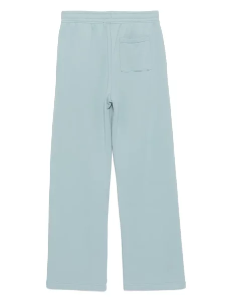 Pantaloni Maison Kitsune alergare albastru