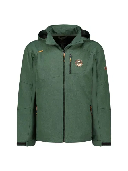 Turystyczna kurtka softshell GEOGRAPHICAL NORWAY TOLYMPIA GREEN DB zielona