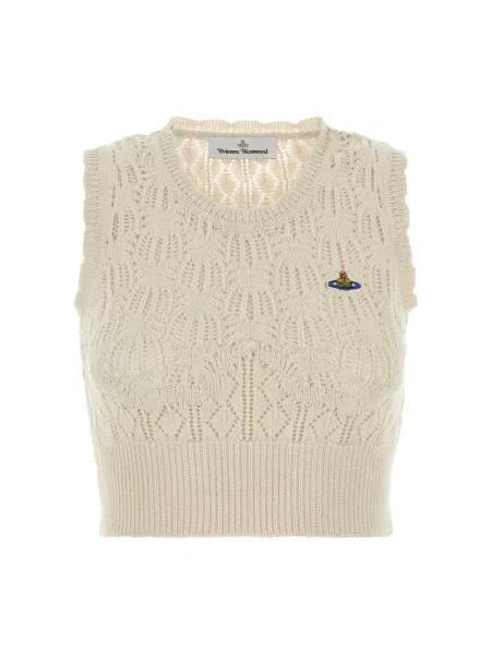 Sweter Vivienne Westwood biały