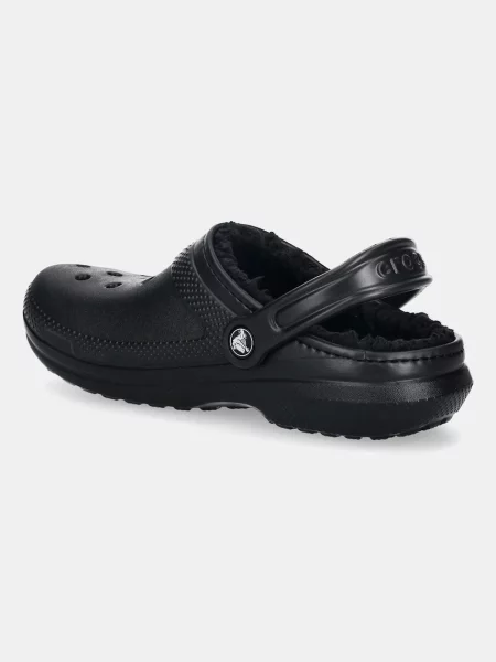 Klapki Crocs Classic Lined Clog black/black czarne