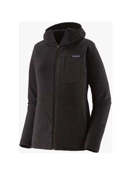 Polar Patagonia R1 Air Full Zip czysty XS czarny